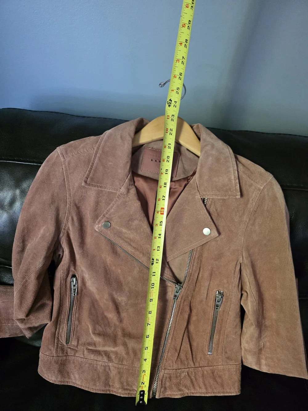 Blank NYC suede moto